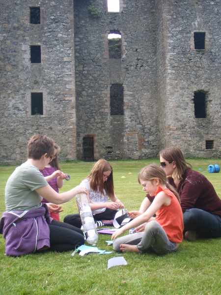 Castle Kennedy Gardens Rocket making