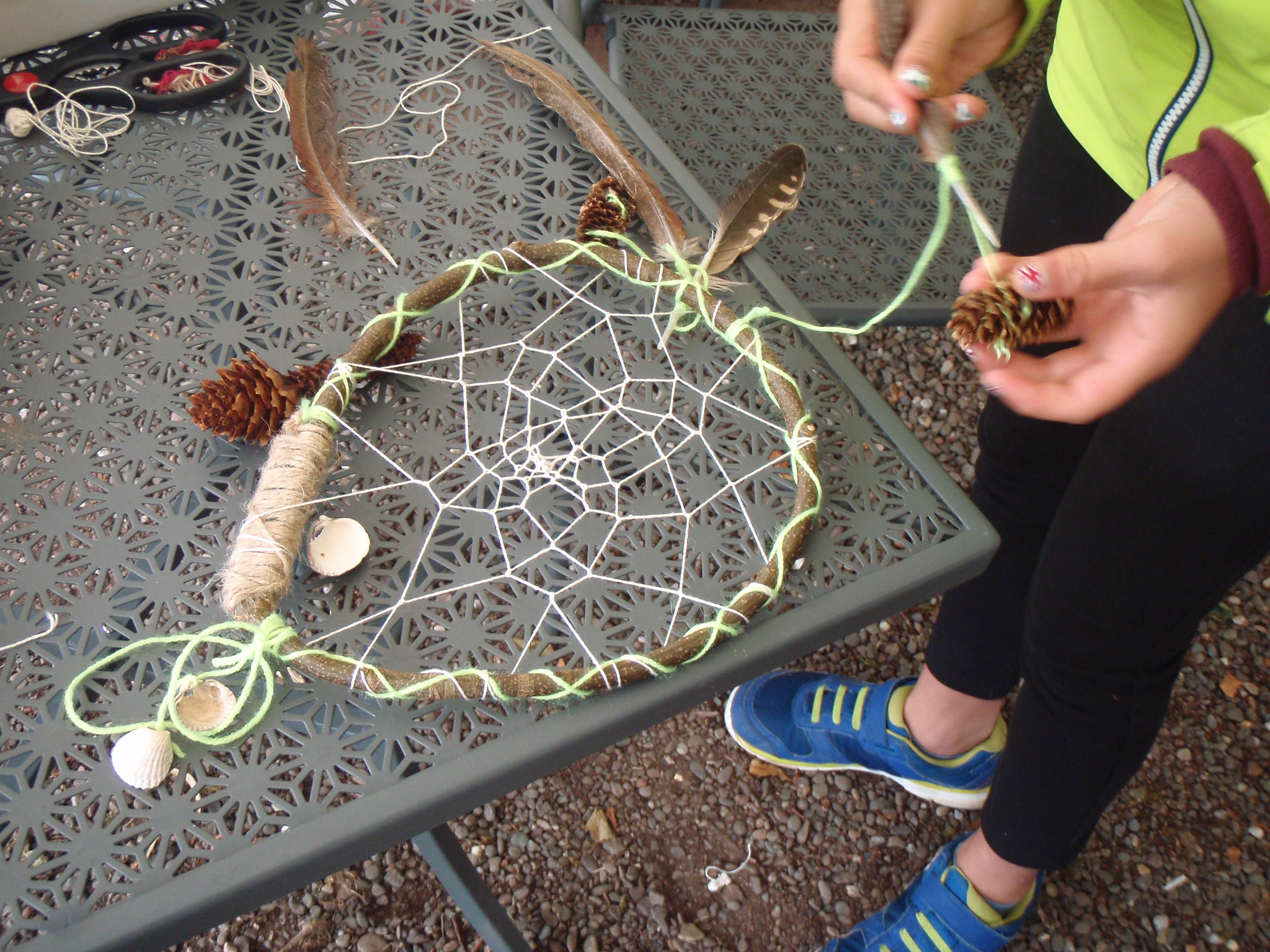 Sweet dreams with this dreamcatcher